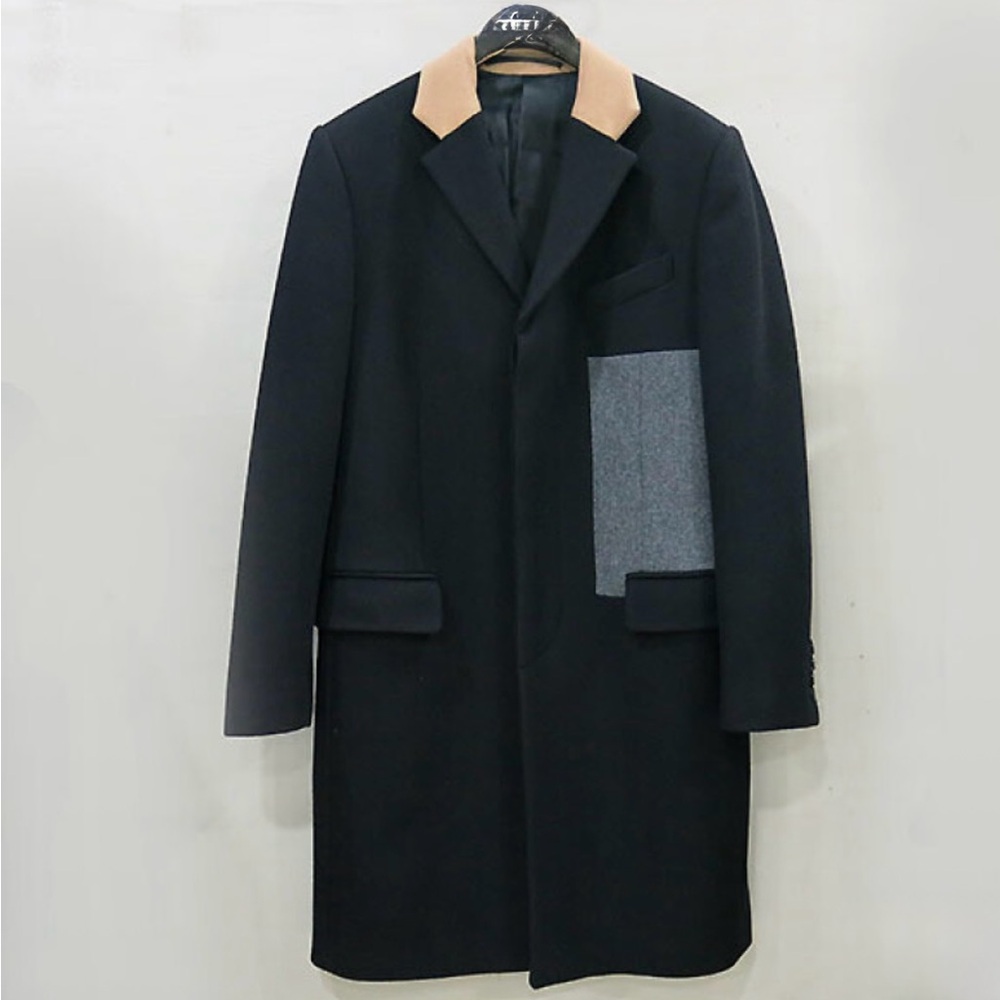 Givenchy Black and Tan Trench Coat